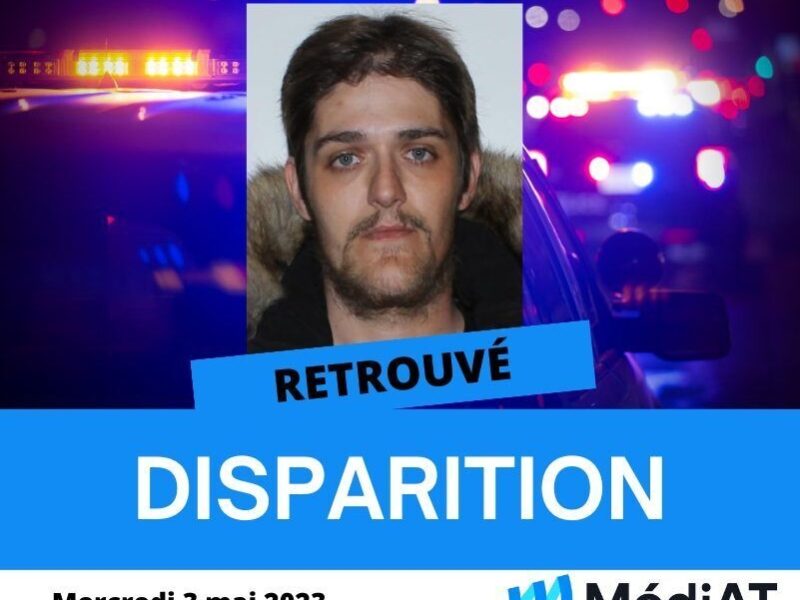 RETROUVÉ – Disparition de Gabriel Montreuil