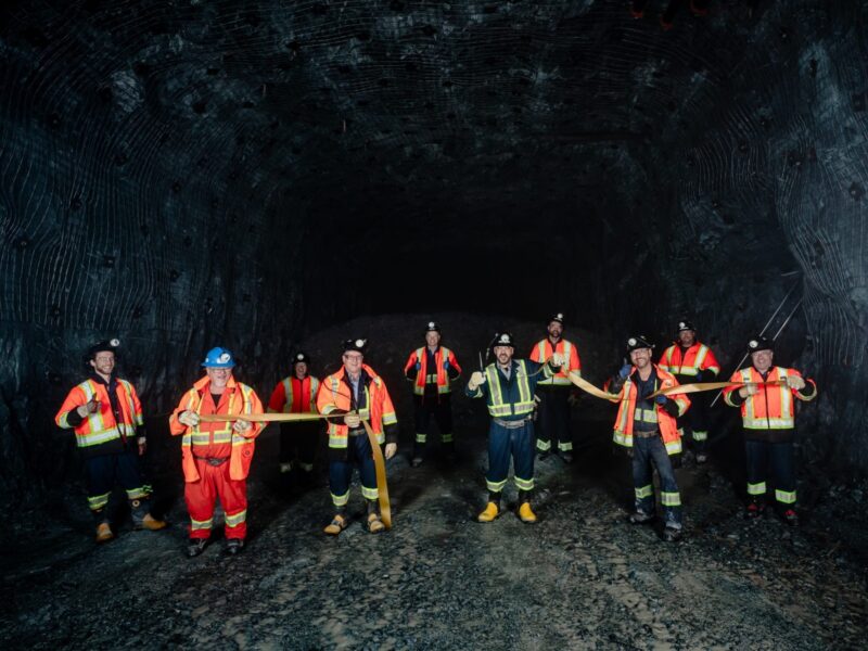 Eldorado Gold Québec complète la connexion de la rampe entre la mine Lamaque et le complexe minier Sigma