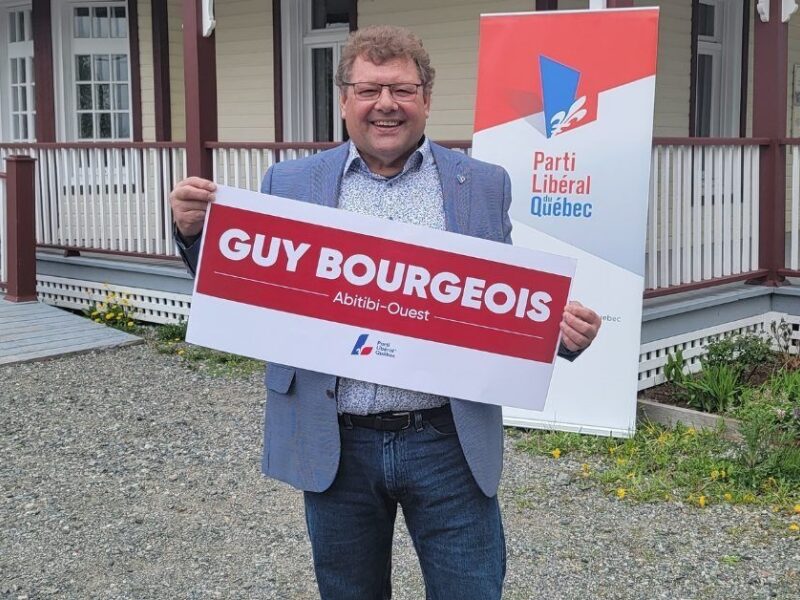 Guy Bourgeois représentera le parti Libéral dans Abitibi-Ouest