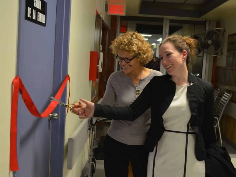 Inauguration d’un salon et d’une chambre de soins palliatifs à Amos