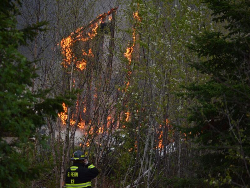 Incendie à St-Mathieu-d’Harricana