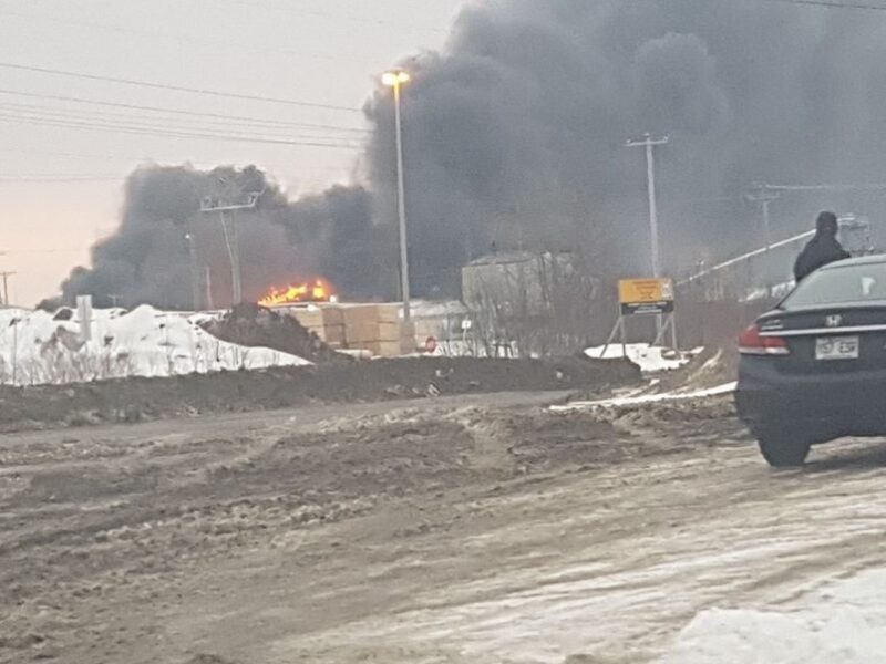 Incendie à Val-d’Or