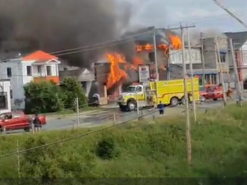 Incendie à Palmarolle: les habitants de quatre logements à la rue