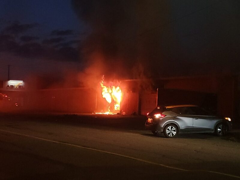 Incendie suspect dans un garage à Amos