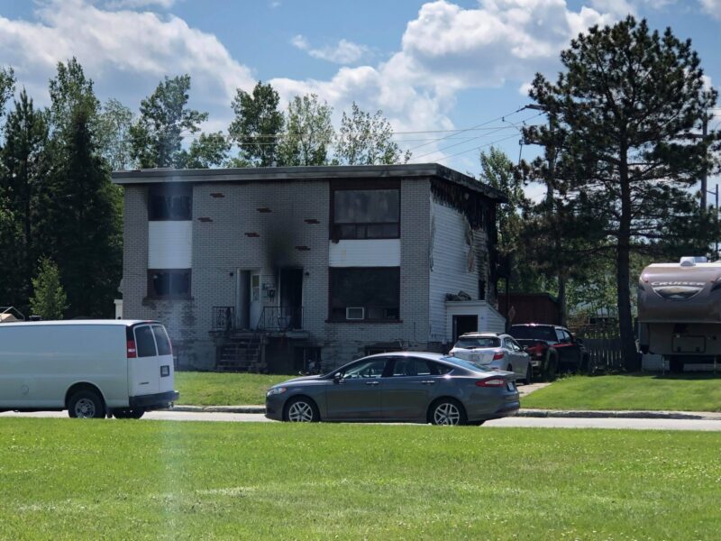 Incendie suspect dans un immeuble à logement à Val-d’Or