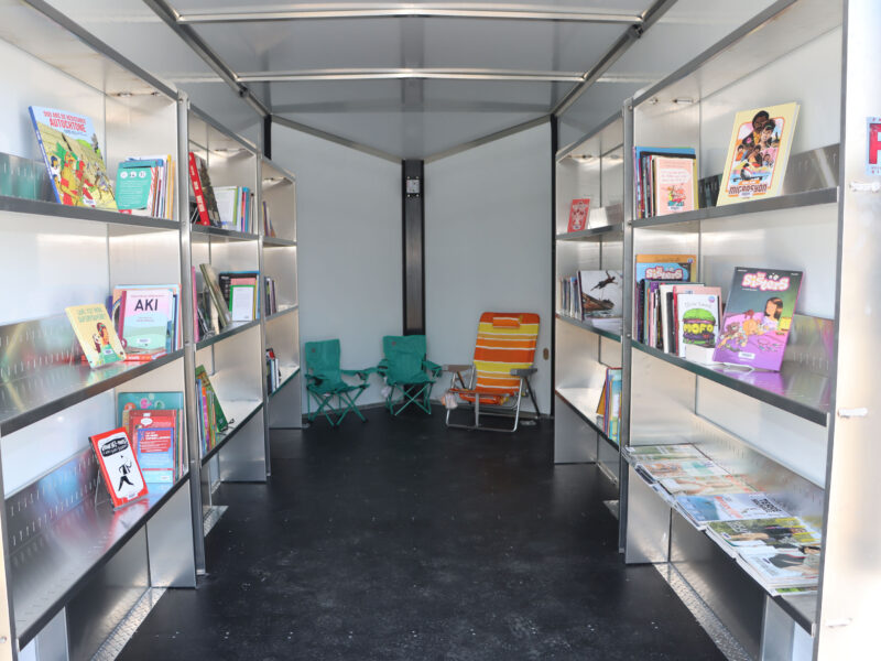 La bibliothèque d'Amos prend la route cet été avec « La Virée L
