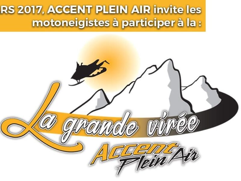 La Grande Virée Accent Plein Air s’associe au Refuge Pageau