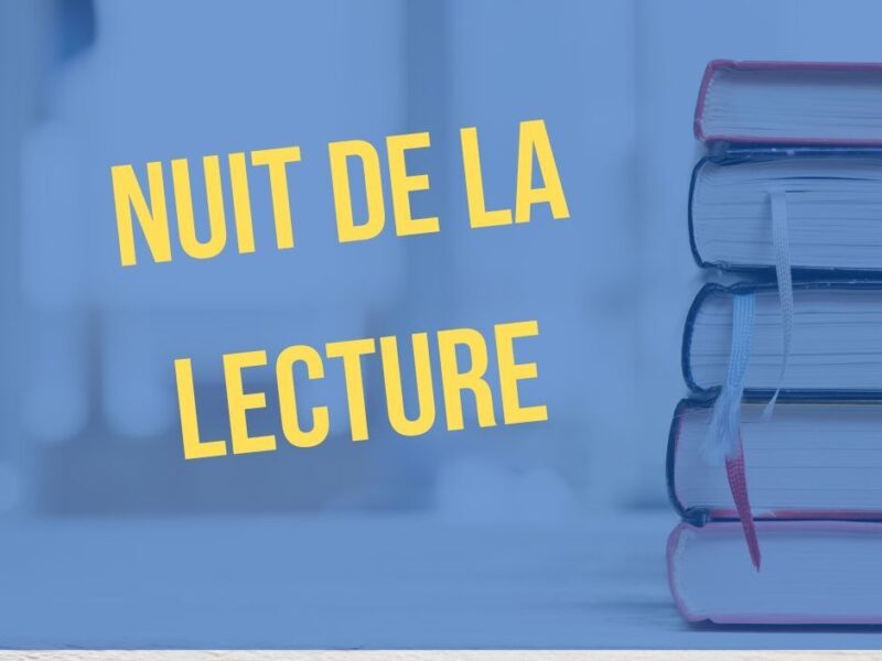 La Nuit de la Lecture: une soirée de découverte littéraire en ligne et en personne