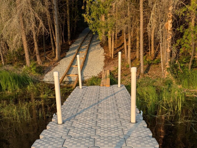 Restauration du lac Florentien: nouvelles installations pour la pérennité du site