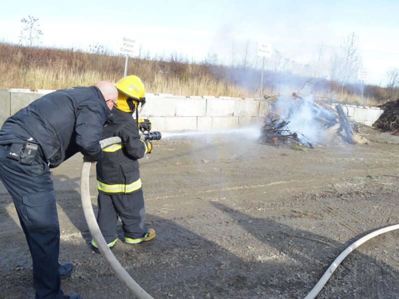 Le service des incendies d’Amos change de chef le temps d’une journée