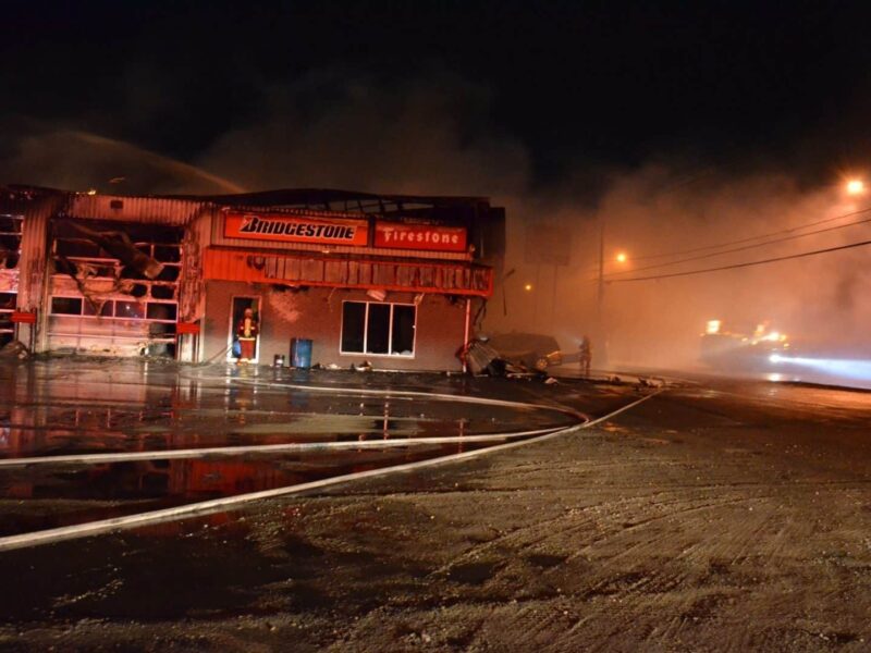 L’incendie chez GCR Centres De Pneus à Amos ne serait pas criminel