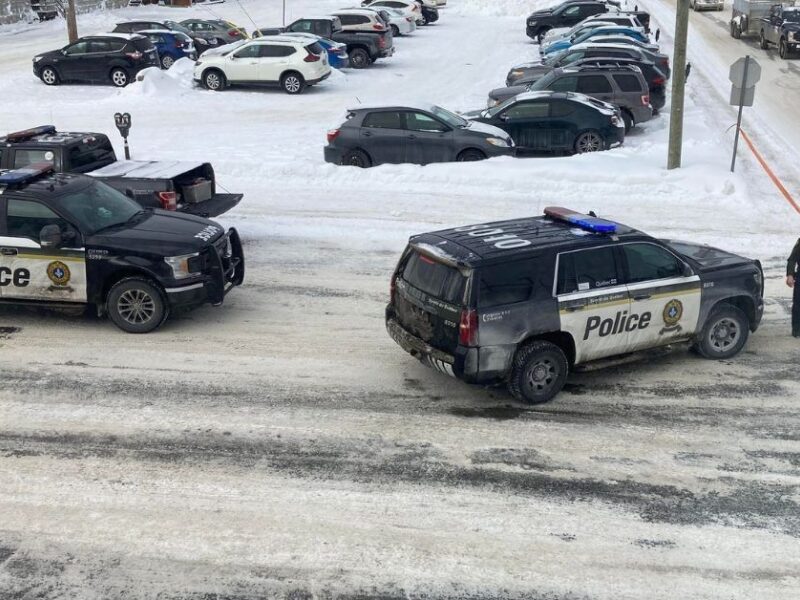 Opération policière terminée à Val-d’Or