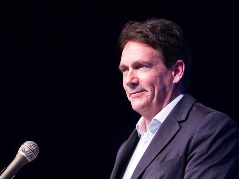 Pierre Karl Péladeau à Val-d’Or