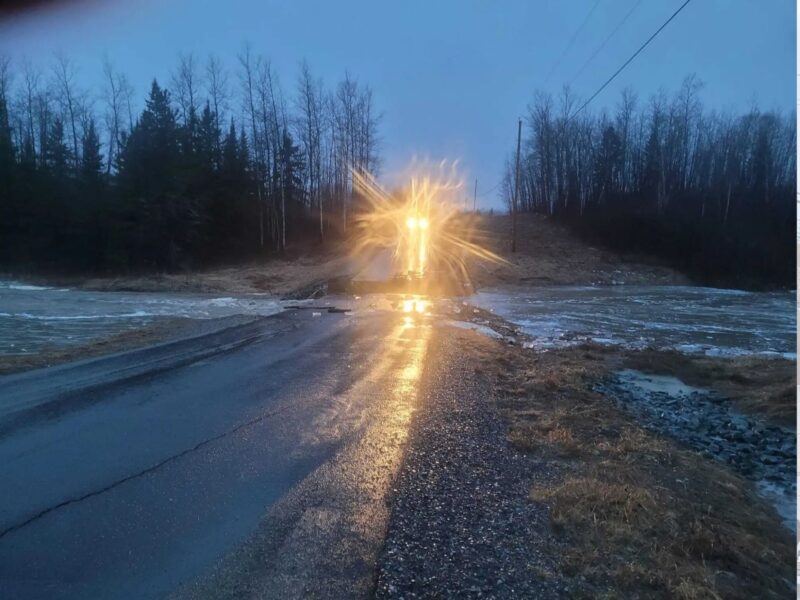 Fermeture et réouverture des routes en Abitibi-Témiscamingue