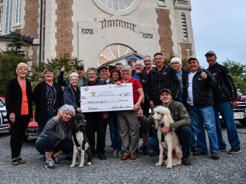 Plus de 1800$ à La Maison du Bouleau Blanc d’Amos grâce à Auto​ ​show​ ​