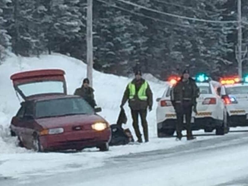 Poursuite policière sur la route 117