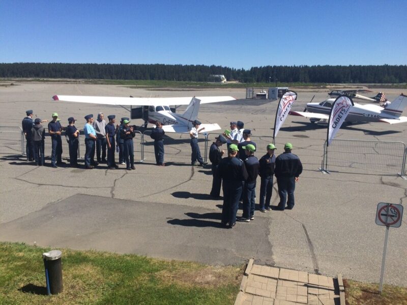 Rendez-vous aérien pour les cadets de l’Air