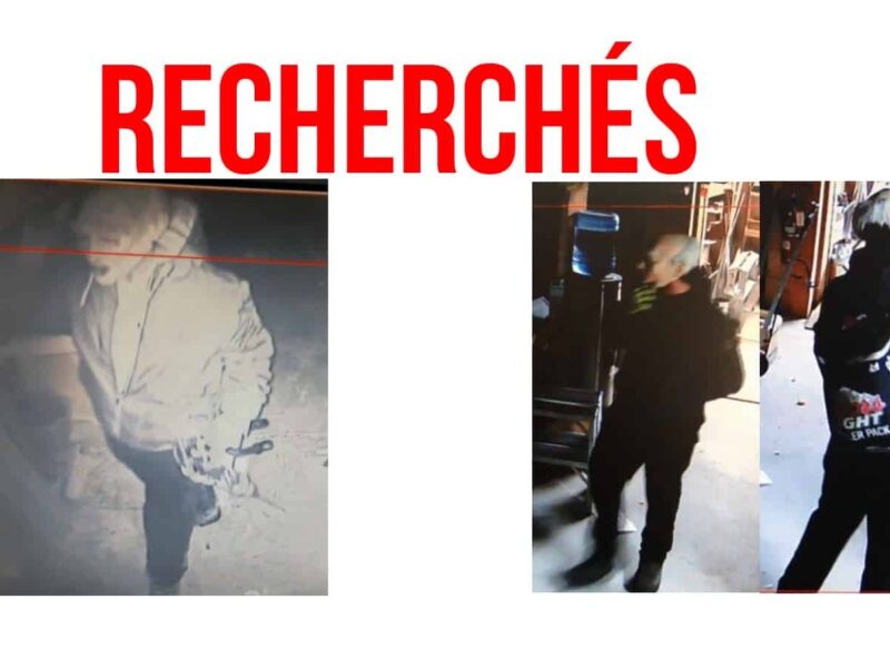 Suspects recherchés