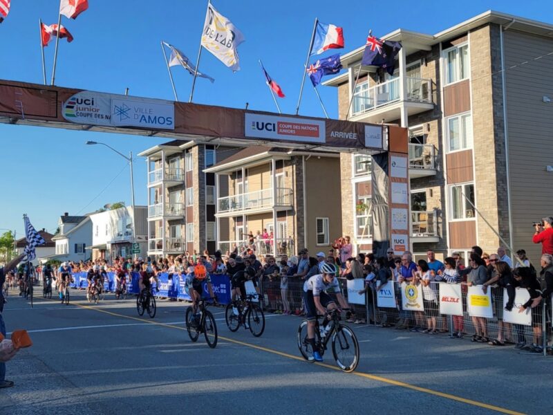 Tour de l’Abitibi à vélo : résultats de la première étape