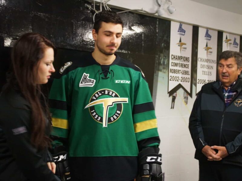 Un 3e uniforme pour les Foreurs