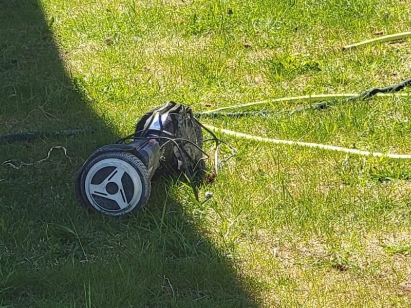 Un hoverboard s’enflamme à St-Félix-de-Dalquier