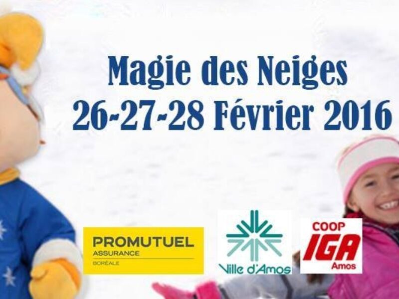 Un mois avant la Magie des neiges