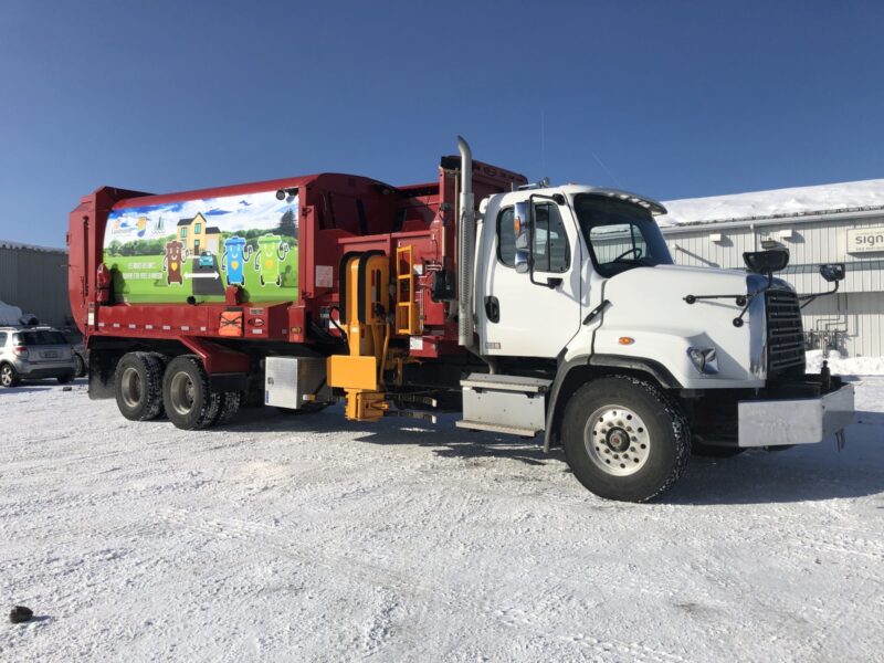 Un nouveau camion de collecte pour Landrienne, Preissac et La Corne