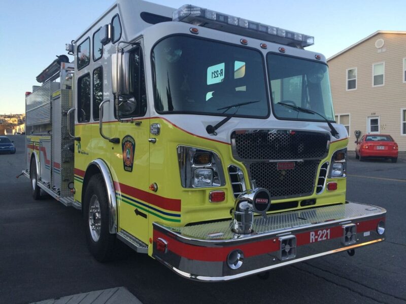 Un nouveau camion pour les pompiers de Rouyn-Noranda