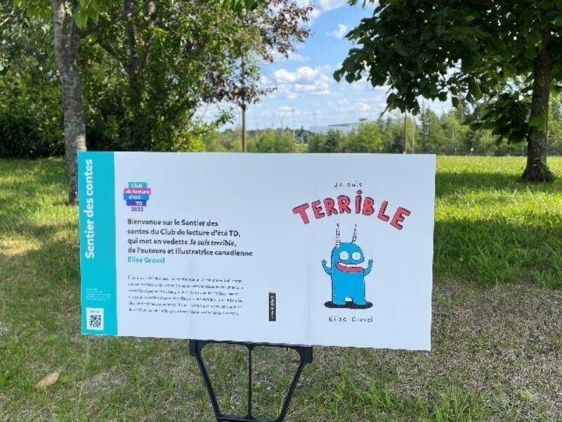 Un sentier de contes au parc Pierre Trudelle d’Amos