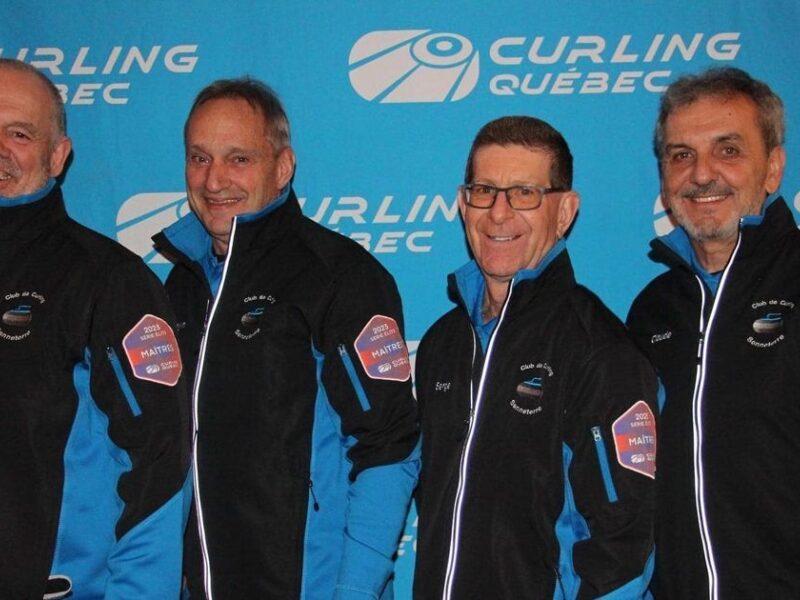 Une équipe de curling de Senneterre au Championnat provincial des Maîtres