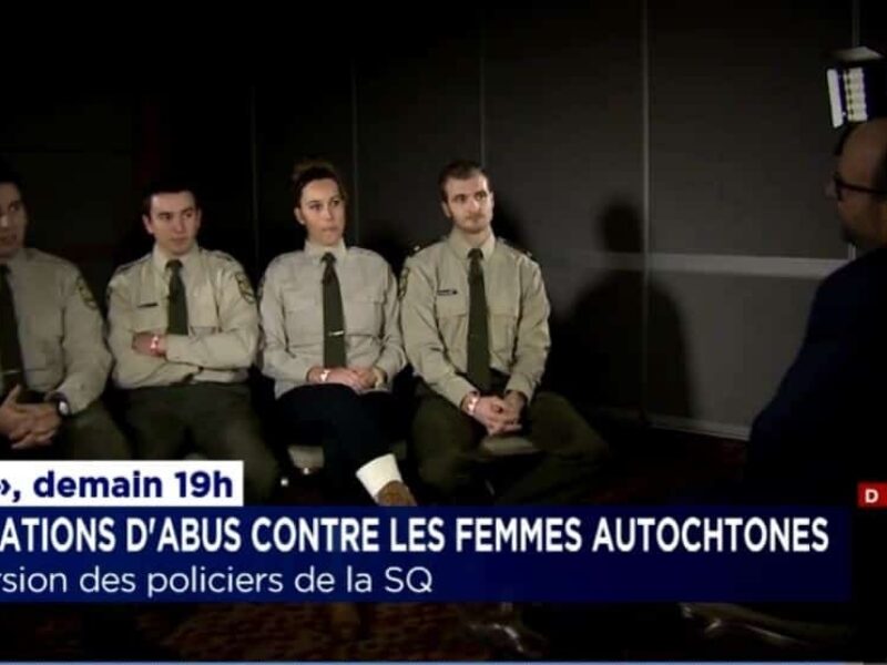 Val-d’Or : La version des policiers à J.E. mardi