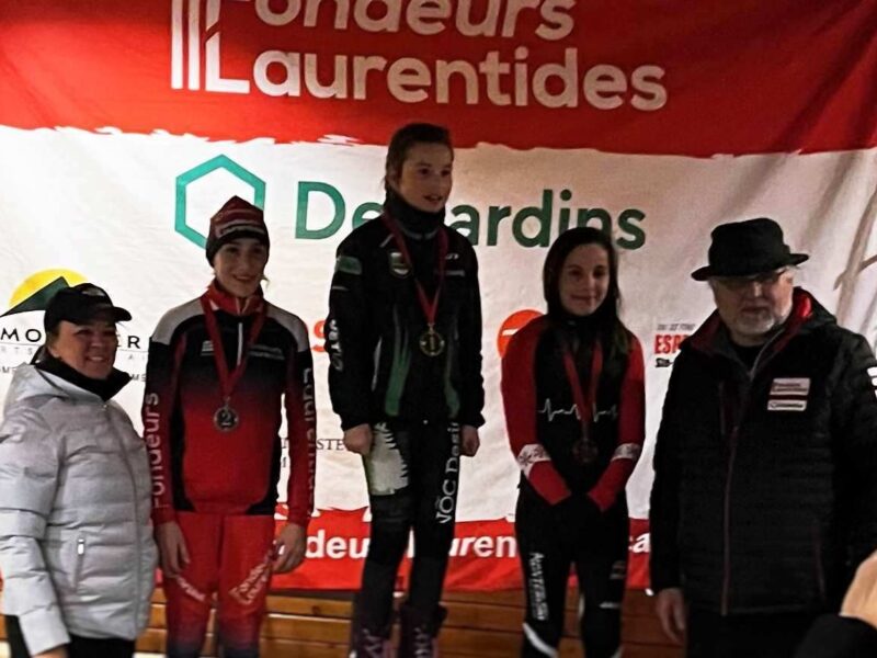 Zoé Lacroix remporte une médaille d’Or en ski de fond, et l’équipe du Club d’Amos performe à Morin Height